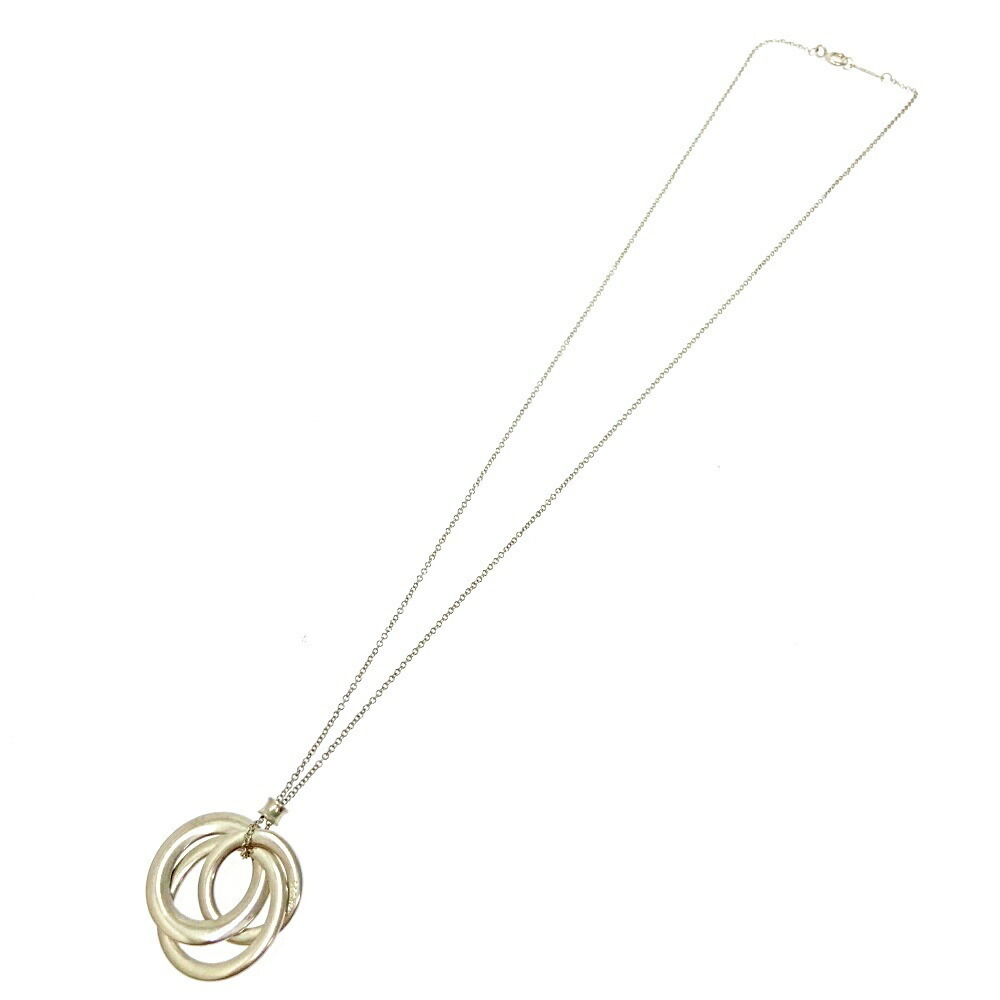 Tiffany 1837 Interlocking Three Circle Necklace S… - image 1